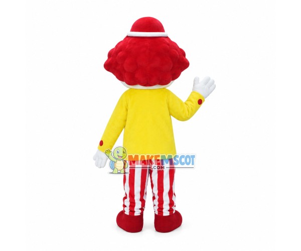 Clownish Big Mouth Clown Mascot Costume Clownish Big Mouth Clown Mascot Costume