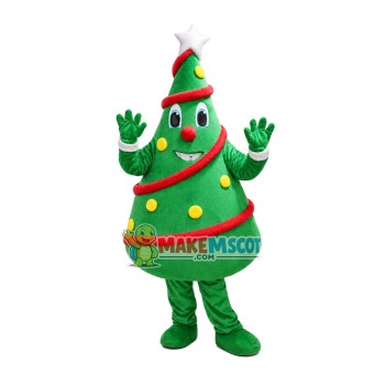 Simple Version Of The Christmas Tree Mascot Costume