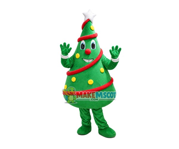 Simple Version Of The Christmas Tree Mascot Costume Simple Version Of The Christmas Tree Mascot Costume