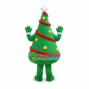 Simple Version Of The Christmas Tree Mascot Costume Simple Version Of The Christmas Tree Mascot Costume
