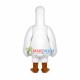 Screaming White Goose Mascot Costume Screaming White Goose Mascot Costume