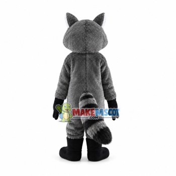 Grey Adult Raccoon Mascot Costume Grey Adult Raccoon Mascot Costume
