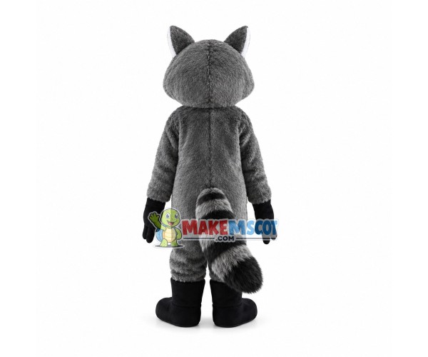 Grey Adult Raccoon Mascot Costume Grey Adult Raccoon Mascot Costume