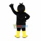 Beckoning Black Duck Mascot Costume