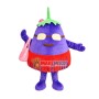 Lady Fat Eggplant Mascot Costume