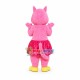 Lively Pink Squirrel Mascot Costume Lively Pink Squirrel Mascot Costume