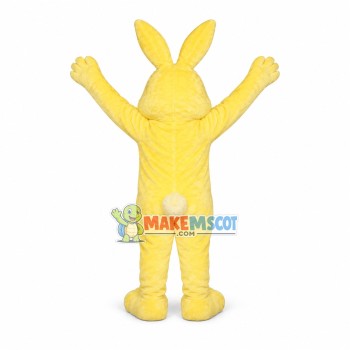 Soft Dancing Bunny Mascot Costume Soft Dancing Bunny Mascot Costume