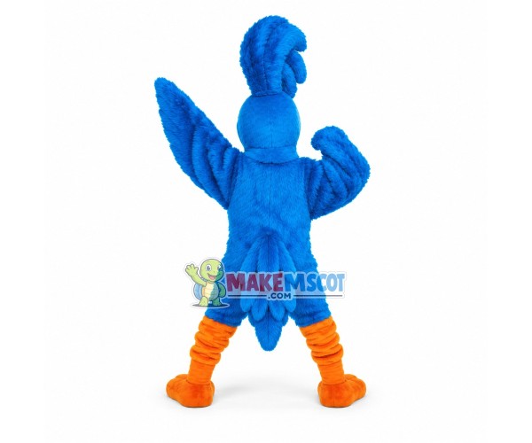 Plush Blue Roadrunner Mascot Costume Plush Blue Roadrunner Mascot Costume
