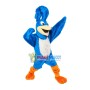 Plush Blue Roadrunner Mascot Costume