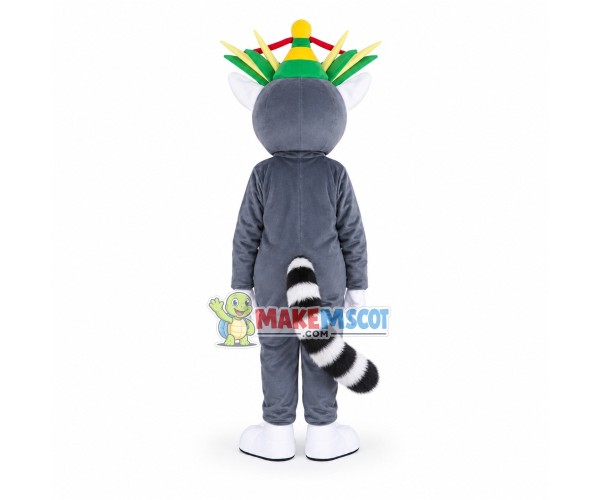 Spiral Raccoon Cartoon Mascot Costume Spiral Raccoon Cartoon Mascot Costume