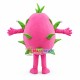 Dragon Fruit With White Flesh Cartoon Mascot Costume