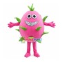 Dragon Fruit With White Flesh Cartoon Mascot Costume