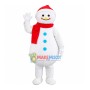 Snowman Mascot Costume For Christmas Party