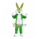 Green Bugs Bunny Mascot Cartoon Costume Green Bugs Bunny Mascot Cartoon Costume