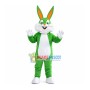 Green Bugs Bunny Mascot Cartoon Costume