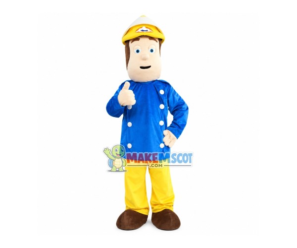 Concession Sheriff Mascot Costume Concession Sheriff Mascot Costume