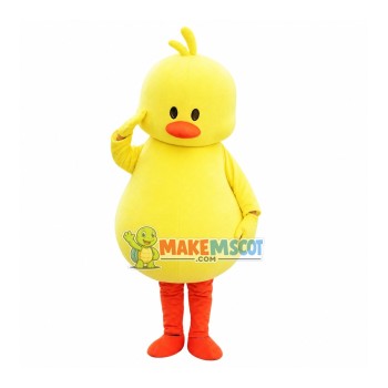 Little Yellow Duck Mascot Costume for Adult Little Yellow Duck Mascot Costume for Adult