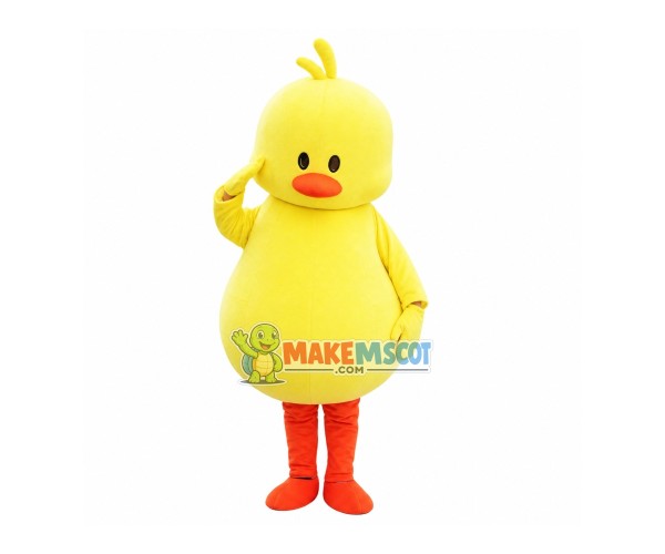 Little Yellow Duck Mascot Costume for Adult Little Yellow Duck Mascot Costume for Adult