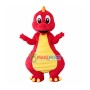 Flushed Little Dragon Cub Mascot Costume