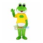 Lucky Lotus Leaf Frog Mascot Costume