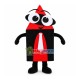Cartoon Design Red Pencil Mascot Costume Cartoon Design Red Pencil Mascot Costume