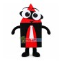 Cartoon Design Red Pencil Mascot Costume