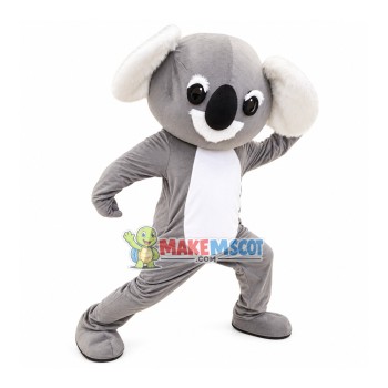 Kung Fu Grey Koala Mascot Costume Kung Fu Grey Koala Mascot Costume