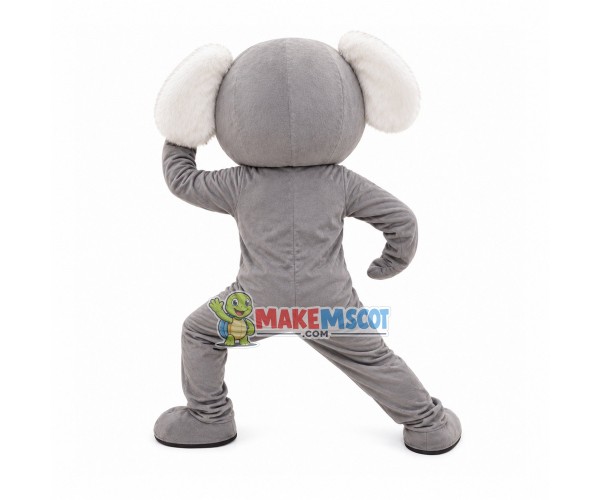 Kung Fu Grey Koala Mascot Costume Kung Fu Grey Koala Mascot Costume