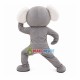 Kung Fu Grey Koala Mascot Costume Kung Fu Grey Koala Mascot Costume