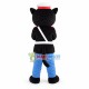 Black Cat Sheriff Cartoon Mascot Costume Black Cat Sheriff Cartoon Mascot Costume