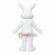 Giggly Big White Rabbit Mascot Costume Giggly Big White Rabbit Mascot Costume