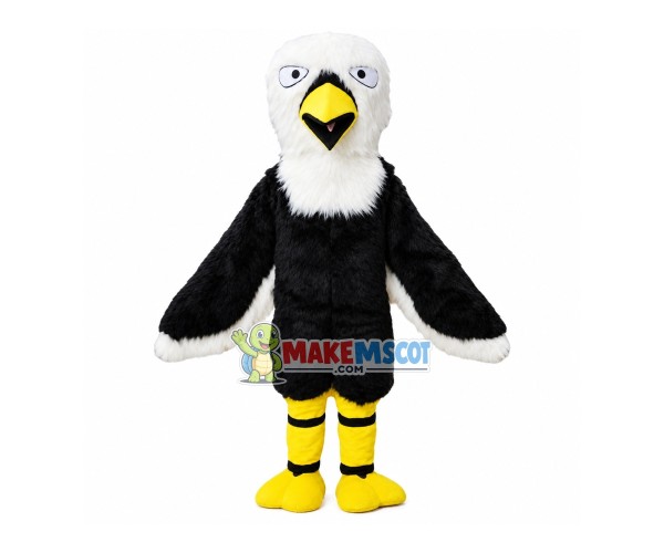 Long Wool Furry Eagle Mascot Costume Long Wool Furry Eagle Mascot Costume