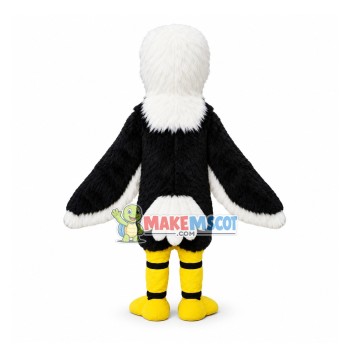 Long Wool Furry Eagle Mascot Costume Long Wool Furry Eagle Mascot Costume