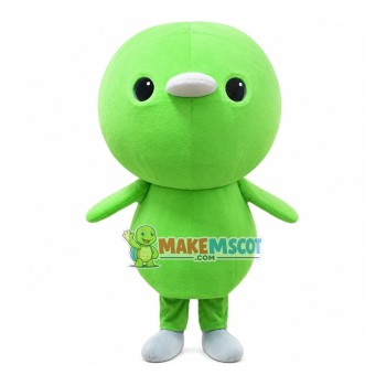 Adult Lovely Green Doll Mascot Costume Adult Lovely Green Doll Mascot Costume