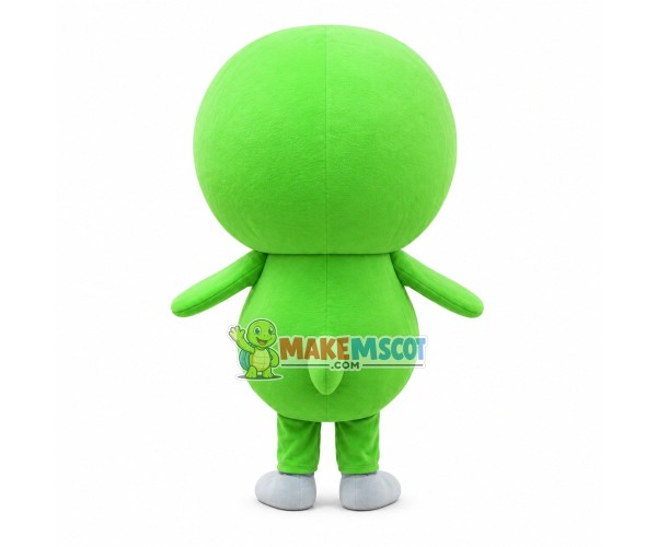 Adult Lovely Green Doll Mascot Costume Adult Lovely Green Doll Mascot Costume