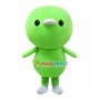 Adult Lovely Green Doll Mascot Costume