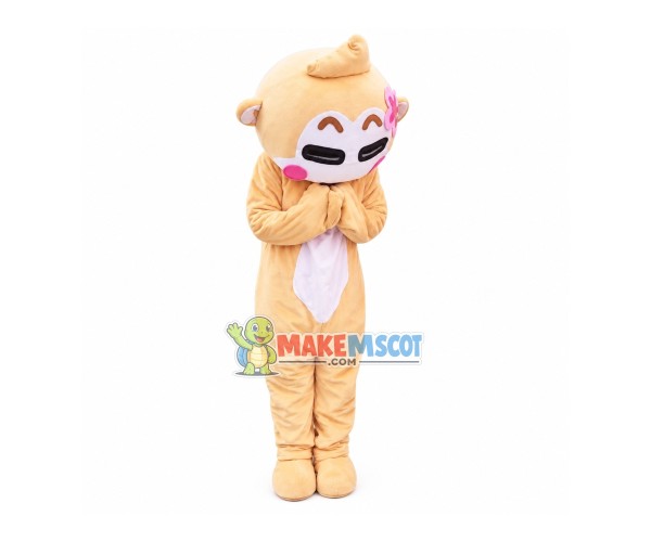 Cici Monkey Cartoon Mascot Costume