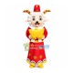 Blessed Weslie Sheep Mascot Cartoon Costume Blessed Weslie Sheep Mascot Cartoon Costume