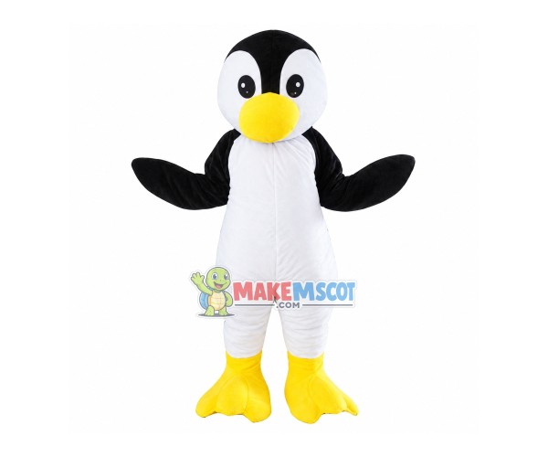Innocent Penguin Mascot Adult Costume