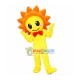 Brilliant Sun With Bow Tie Mascot Costume Brilliant Sun With Bow Tie Mascot Costume