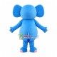 Happy Smiling Elephant Mascot Costume Happy Smiling Elephant Mascot Costume