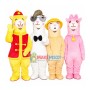 Interesting Alpaca Family Mascot Costume