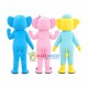 Bright Little Elephant Brothers Mascot Costume Bright Little Elephant Brothers Mascot Costume