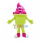 Box Of Strawberry Ice Cream Mascot Costume Box Of Strawberry Ice Cream Mascot Costume