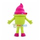Box Of Strawberry Ice Cream Mascot Costume Box Of Strawberry Ice Cream Mascot Costume