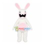 Crazy Rabbit Cartoon Mascot Costume