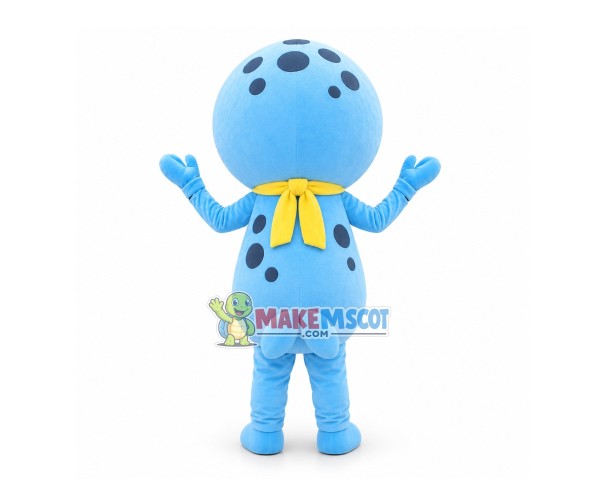 Performing Blue Seal Mascot Costume Performing Blue Seal Mascot Costume