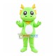 Green Cartoon Dragon Mascot Costume Green Cartoon Dragon Mascot Costume