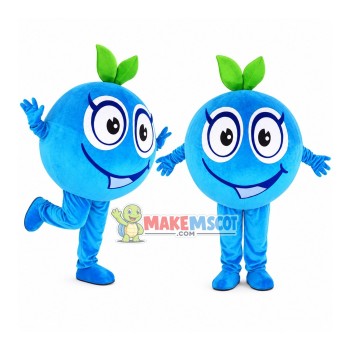 Big Eyes Cartoon Blueberry Mascot Costume Big Eyes Cartoon Blueberry Mascot Costume
