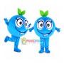 Big Eyes Cartoon Blueberry Mascot Costume
